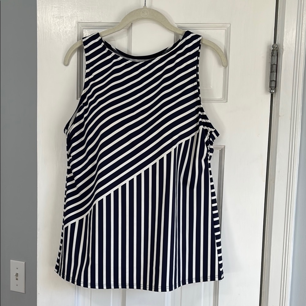 Lands’ End Swimsuit Top - High Neck Tankini
